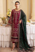 Gulaal | Embroidered Chiffon 24 | Blanca -  Gulaal Formal - Original Designer Dress - House of Maryam