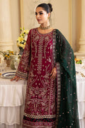 Gulaal | Embroidered Chiffon 24 | Blanca -  Gulaal Formal - Original Designer Dress - House of Maryam