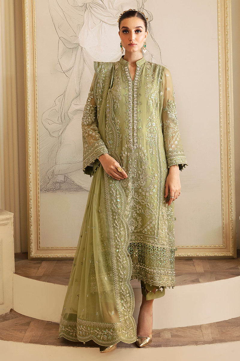 Gulaal | Embroidered Chiffon 24 | Almendra -  Gulaal Formal - Original Designer Dress - House of Maryam