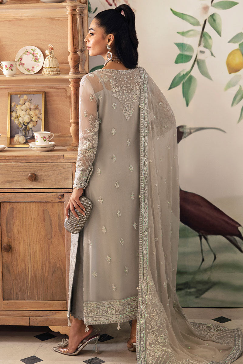 Gulaal | Embroidered Chiffon 24 | Aubrey -  Gulaal Formal - Original Designer Dress - House of Maryam
