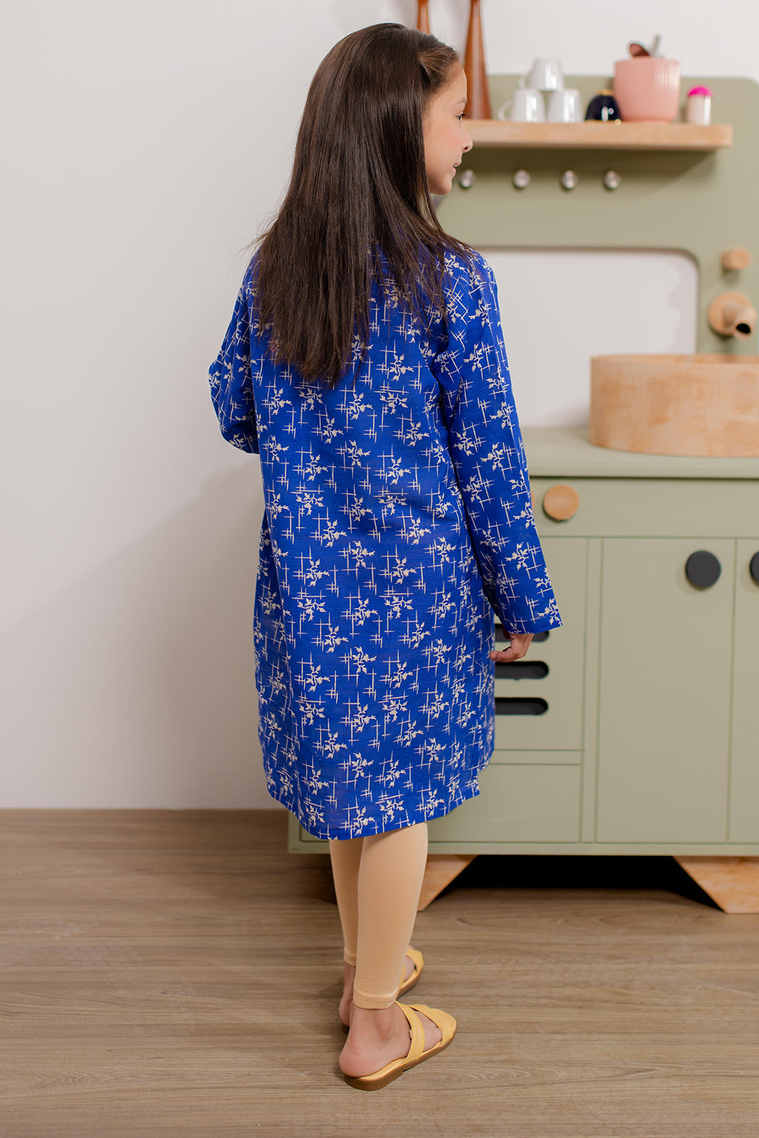 Zellbury Girls | 1 Piece Khaddar | Kurta - 1692 -  Zellbury Girls Essential Pret - Original Designer Dress - House of Maryam