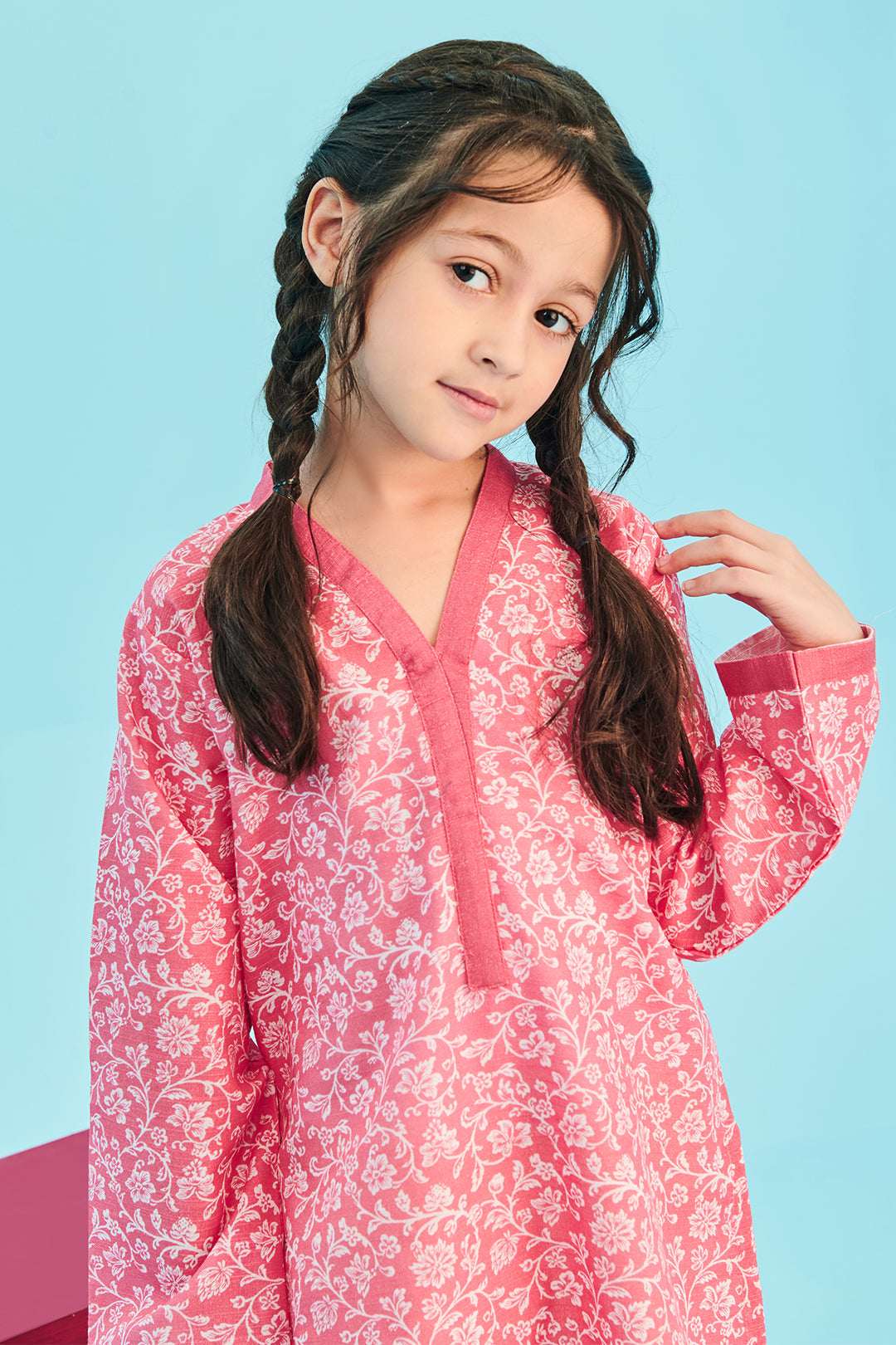 Zellbury Girls | 1 Piece Khaddar | Kurta - 1693 -  Zellbury Girls Essential Pret - Original Designer Dress - House of Maryam
