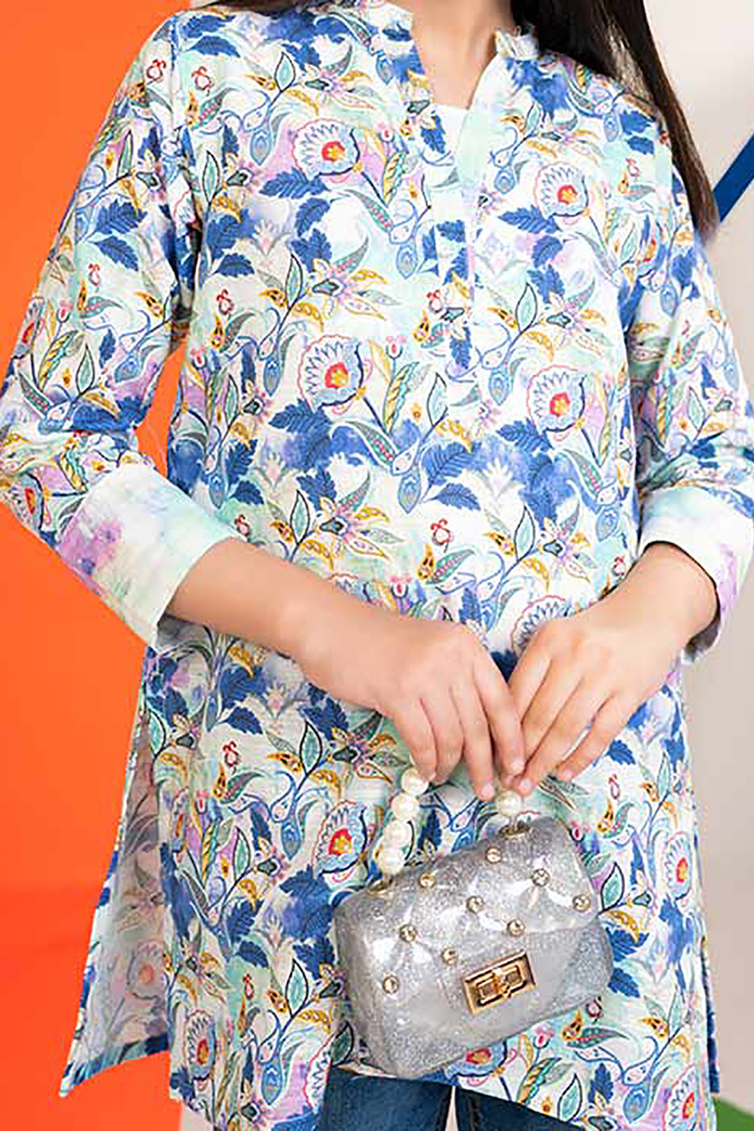 Zellbury Girls | 1 Piece Khaddar | Kurta - 1192 -  Zellbury Girls Essential Pret - Original Designer Dress - House of Maryam