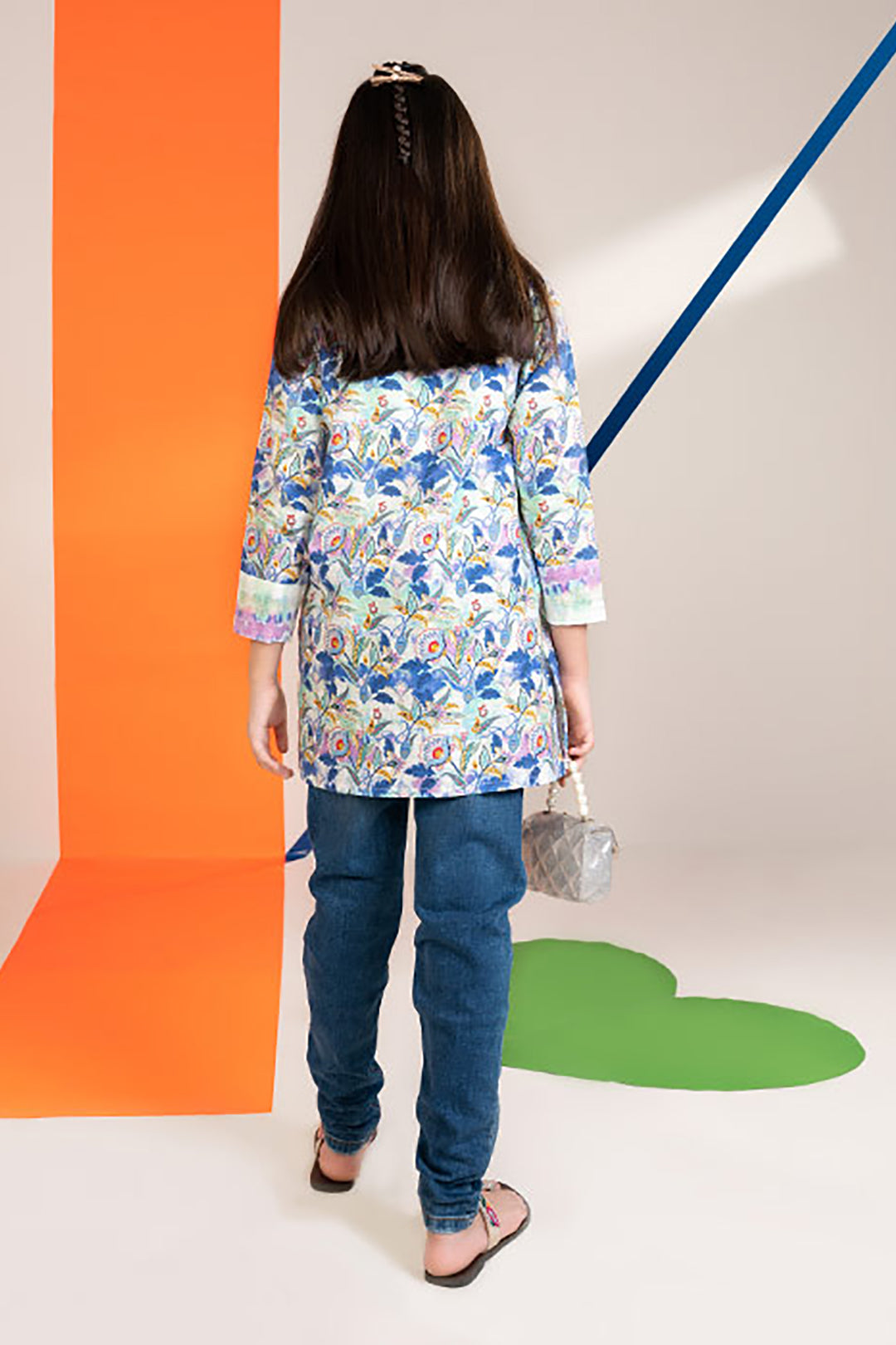 Zellbury Girls | 1 Piece Khaddar | Kurta - 1192 -  Zellbury Girls Essential Pret - Original Designer Dress - House of Maryam