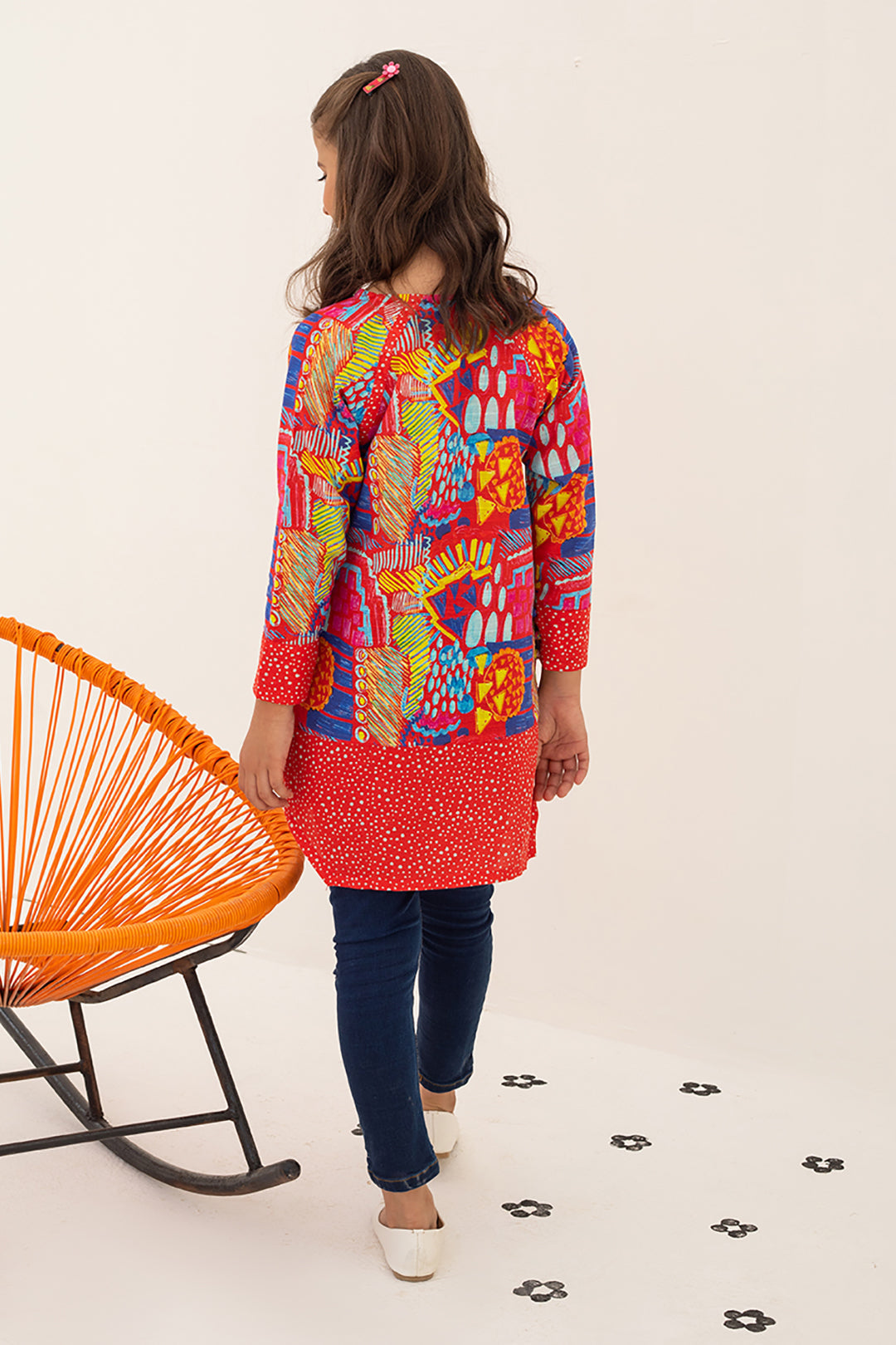 Zellbury Girls | 1 Piece Khaddar | Kurta - 1197 -  Zellbury Girls Essential Pret - Original Designer Dress - House of Maryam