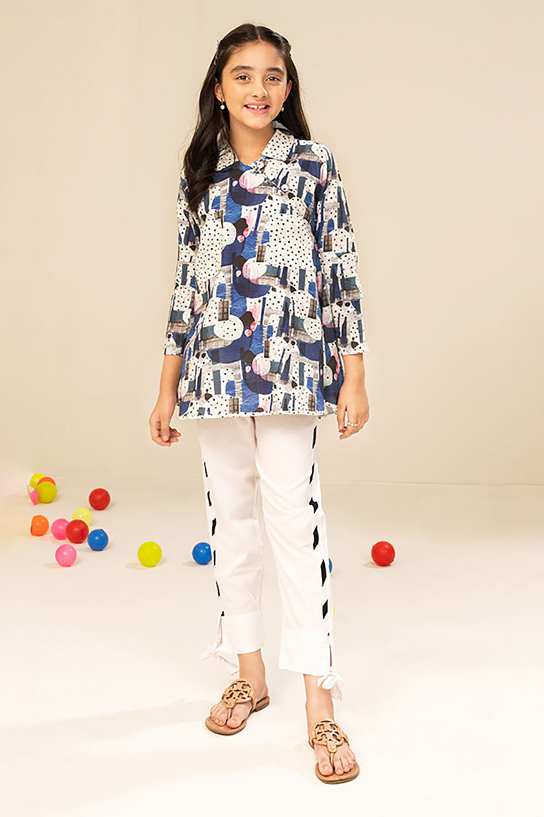 Zellbury Girls | 1 Piece Khaddar | Kurta - 1198 -  Zellbury Girls Essential Pret - Original Designer Dress - House of Maryam