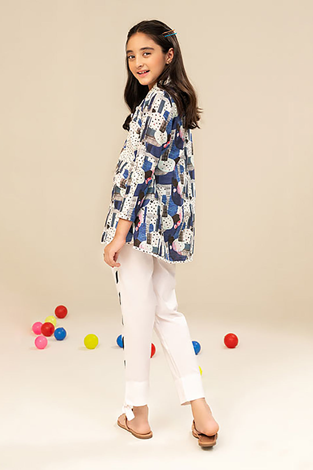 Zellbury Girls | 1 Piece Khaddar | Kurta - 1198 -  Zellbury Girls Essential Pret - Original Designer Dress - House of Maryam