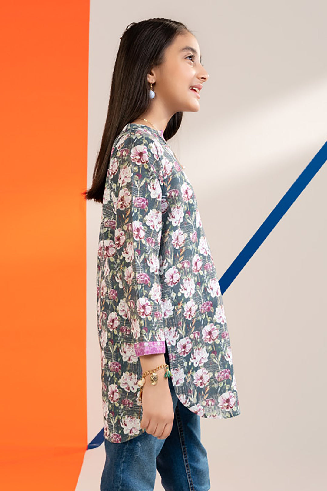 Zellbury Girls | 1 Piece Khaddar | Kurta - 1218 -  Zellbury Girls Essential Pret - Original Designer Dress - House of Maryam