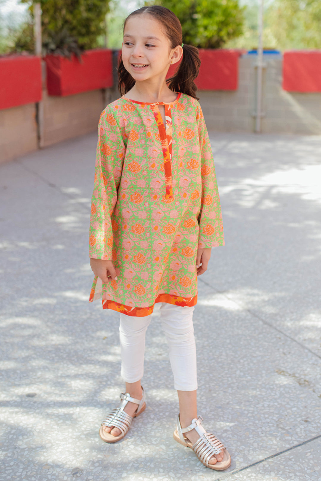 Zellbury Girls | 1 Piece Khaddar | Kurta - 1220 -  Zellbury Girls Essential Pret - Original Designer Dress - House of Maryam