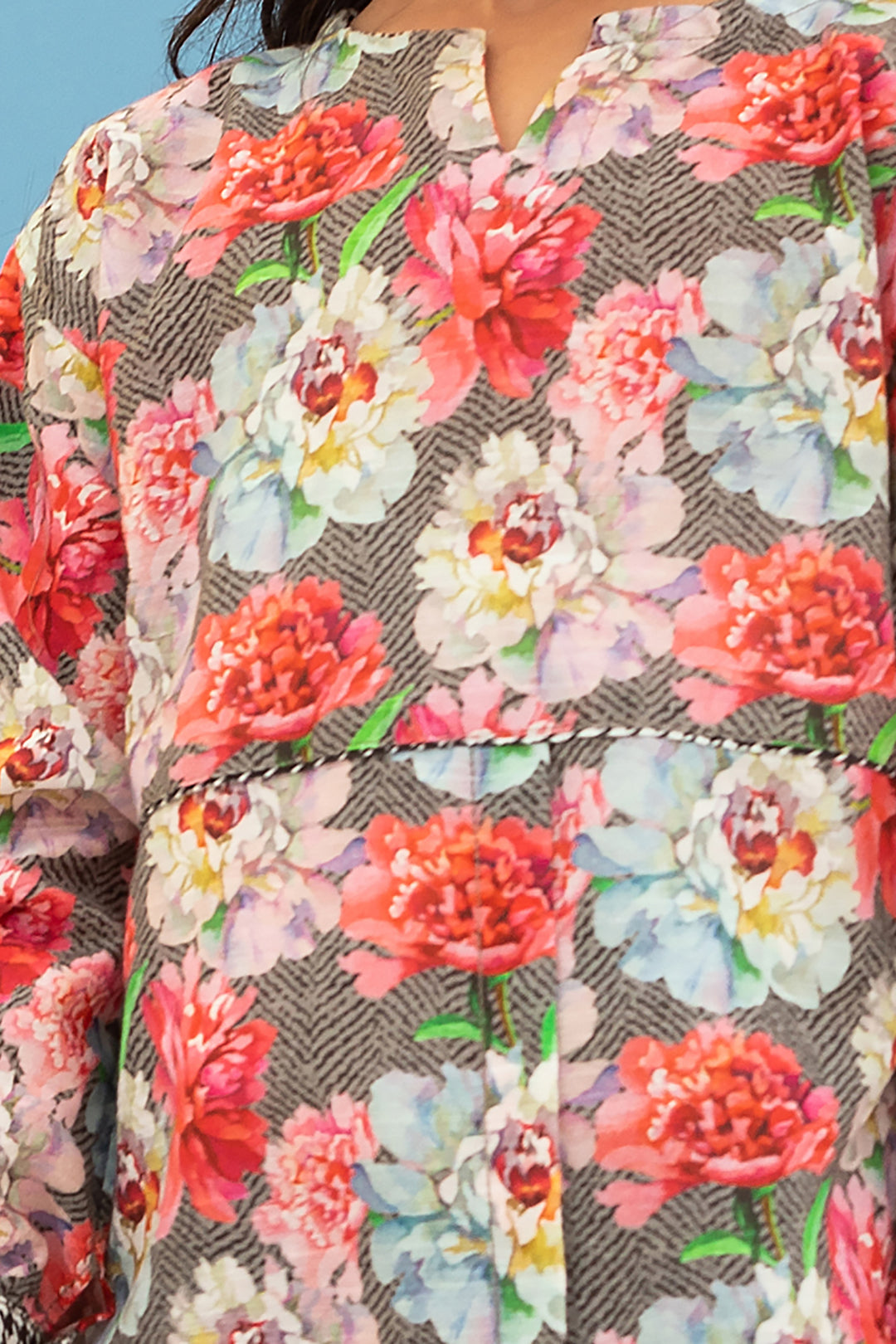 Zellbury Girls | 1 Piece Khaddar | Kurta - 1223 -  Zellbury Girls Essential Pret - Original Designer Dress - House of Maryam