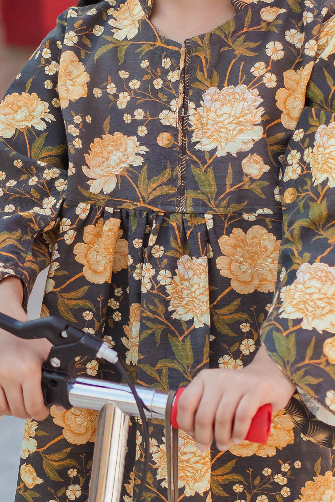 Zellbury Girls | 1 Piece Khaddar | Kurta - 1225 -  Zellbury Girls Essential Pret - Original Designer Dress - House of Maryam