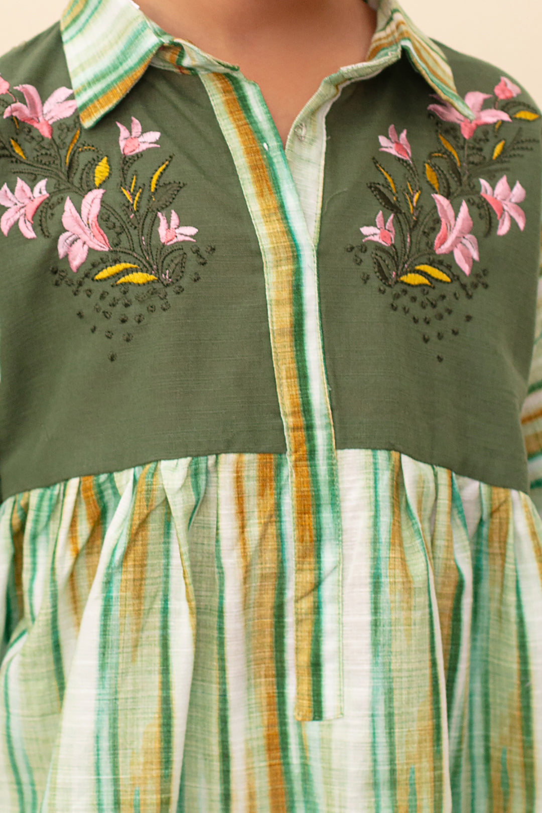 Zellbury Girls | 1 Piece Khaddar | Kurta - 1227 -  Zellbury Girls Essential Pret - Original Designer Dress - House of Maryam