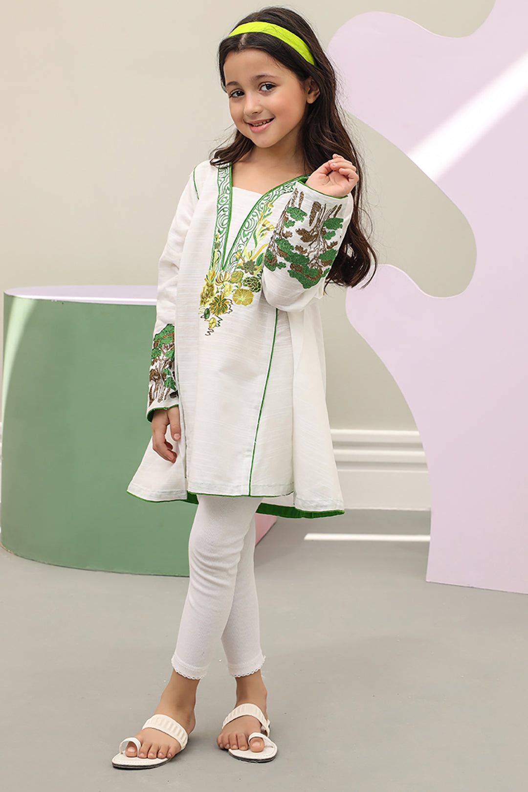 Zellbury Girls | 1 Piece Khaddar | Kurta - 1247 -  Zellbury Girls Essential Pret - Original Designer Dress - House of Maryam