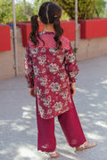 Zellbury Girls | 2 Piece Khaddar | Kurta Trouser - 2222 -  Zellbury Girls Essential Pret - Original Designer Dress - House of Maryam