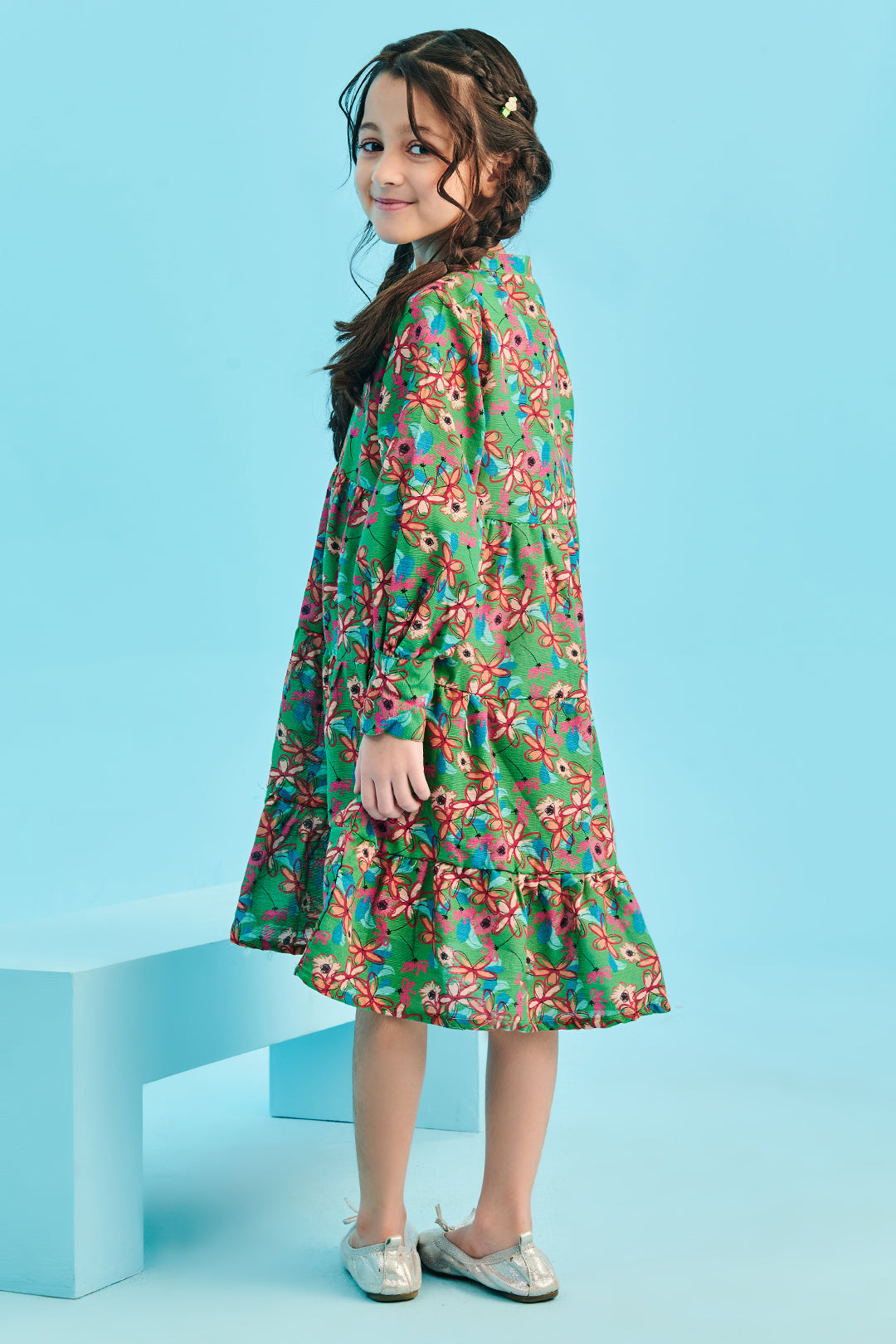 Zellbury Girls | 1 Piece Khaddar | Kurta - 1715 -  Zellbury Girls Essential Pret - Original Designer Dress - House of Maryam
