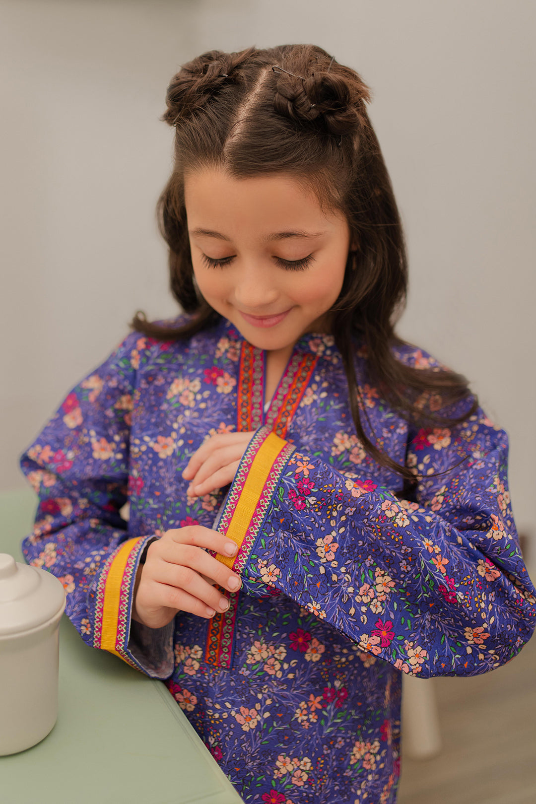 Zellbury Girls | 1 Piece Khaddar | Kurta - 1753 -  Zellbury Girls Essential Pret - Original Designer Dress - House of Maryam