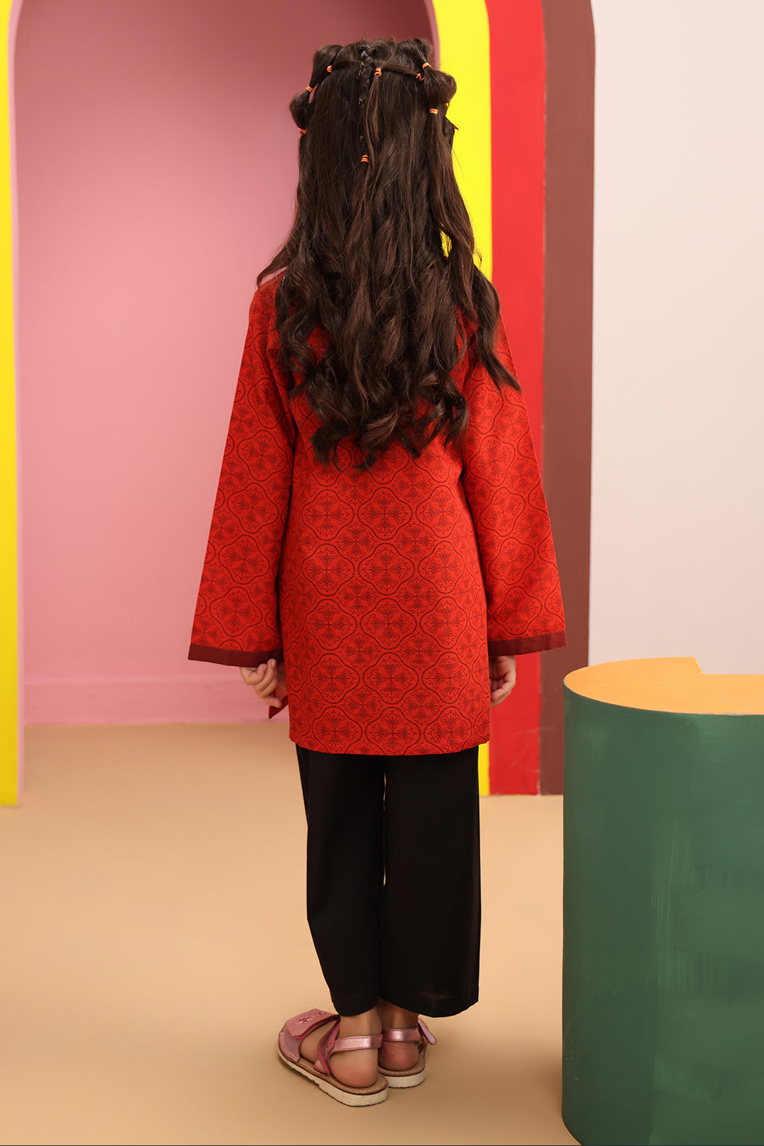 Zellbury Girls | 1 Piece Khaddar | Kurta - 1764 -  Zellbury Girls Essential Pret - Original Designer Dress - House of Maryam