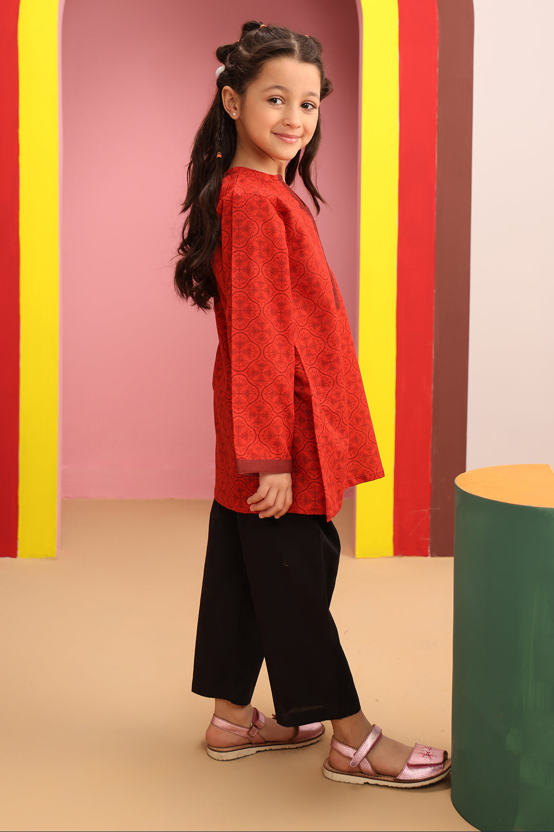 Zellbury Girls | 1 Piece Khaddar | Kurta - 1764 -  Zellbury Girls Essential Pret - Original Designer Dress - House of Maryam