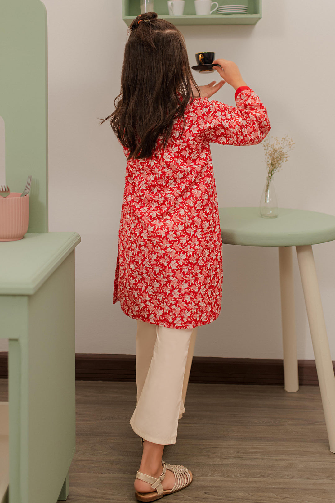 Zellbury Girls | 1 Piece Khaddar | Kurta - 1777 -  Zellbury Girls Essential Pret - Original Designer Dress - House of Maryam