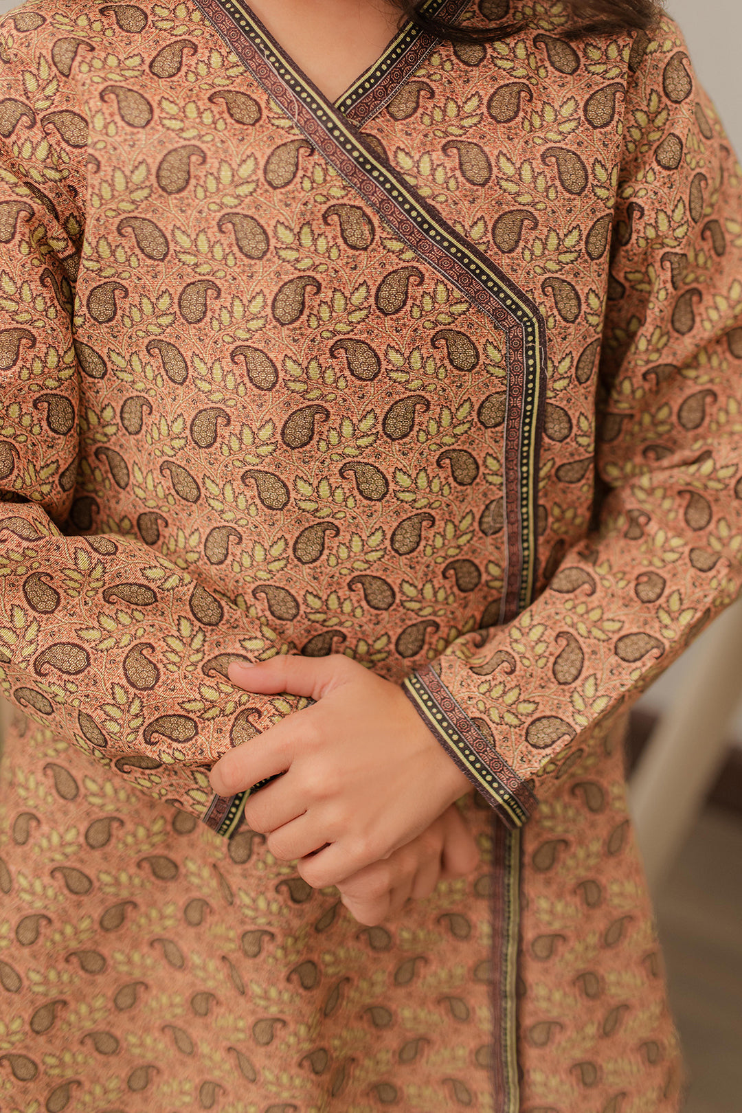Zellbury Girls | 1 Piece Khaddar | Kurta - 1780 -  Zellbury Girls Essential Pret - Original Designer Dress - House of Maryam