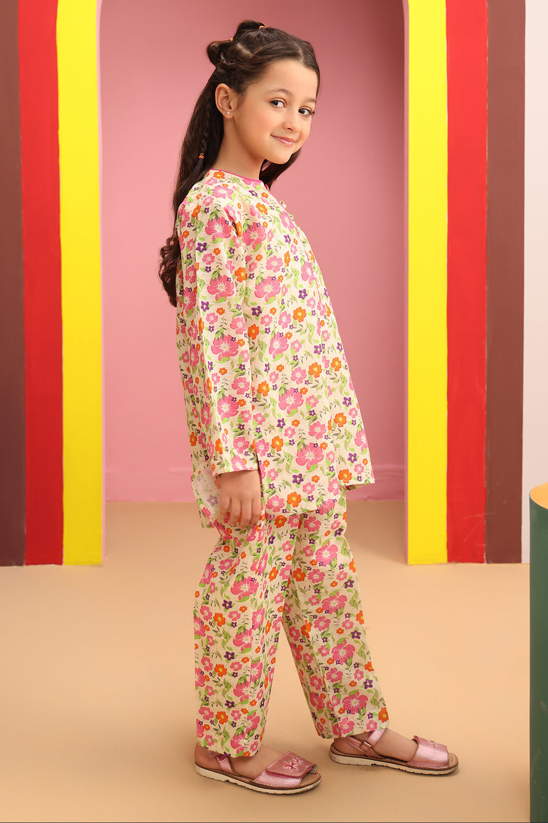 Zellbury Girls | 2 Piece Khaddar | Kurta Trouser - 2749 -  Zellbury Girls Essential Pret - Original Designer Dress - House of Maryam