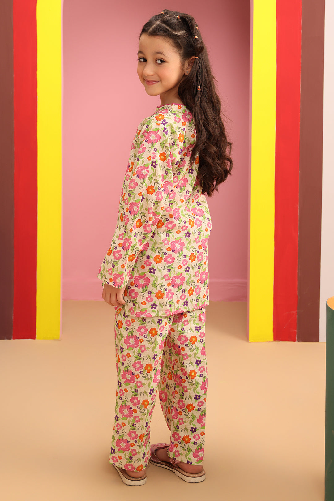 Zellbury Girls | 2 Piece Khaddar | Kurta Trouser - 2749 -  Zellbury Girls Essential Pret - Original Designer Dress - House of Maryam