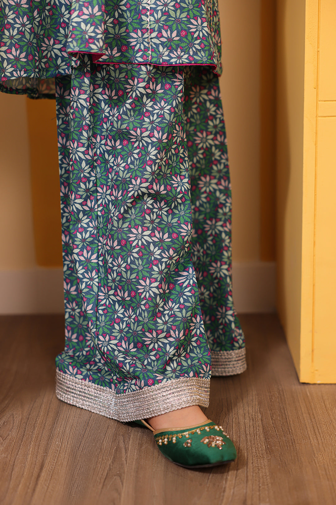 Zellbury Girls | 2 Piece Karandi | Kurta Trouser - 2762 -  Zellbury Girls Essential Pret - Original Designer Dress - House of Maryam