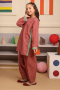 Zellbury Girls | 2 Piece Khaddar | Kurta Trouser - 2787 -  Zellbury Girls Essential Pret - Original Designer Dress - House of Maryam