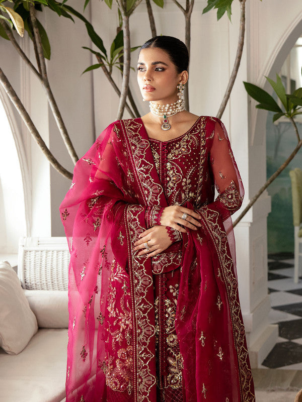 Gulaal | Embroidered Chiffon 23 | SAMARA GL-LP-V2-16 -  Gulaal Bridal - Original Designer Dress - House of Maryam