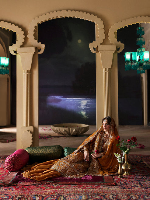 Mahnur | Pakeeza Luxury Formals | Gulebahar | PK - 03 -  Mahnur Ladies Clothes - Original Designer Dress - House of Maryam