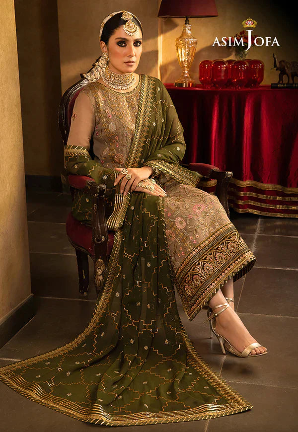 Asim Jofa | Velvet Festive 23 | AJVF-05 -  Asim Jofa Formal - Original Designer Dress - House of Maryam