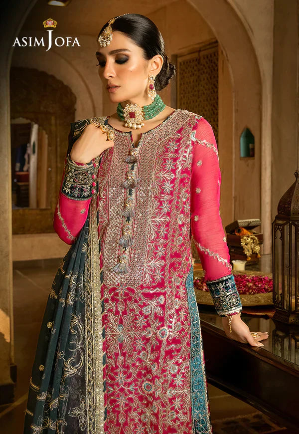 Asim Jofa | Velvet Festive 23 | AJVF-06 -  Asim Jofa Formal - Original Designer Dress - House of Maryam