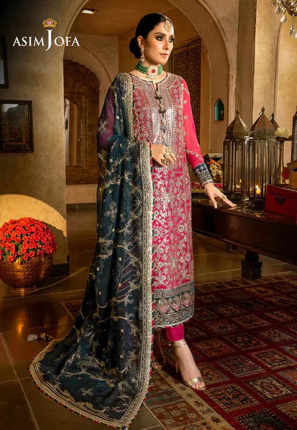 Asim Jofa | Velvet Festive 23 | AJVF-06 -  Asim Jofa Formal - Original Designer Dress - House of Maryam