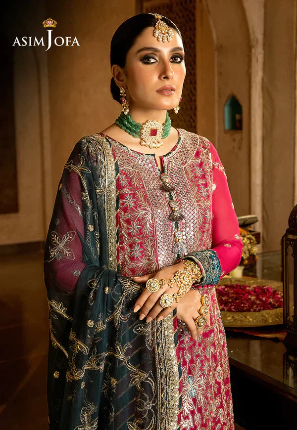 Asim Jofa | Velvet Festive 23 | AJVF-06 -  Asim Jofa Formal - Original Designer Dress - House of Maryam