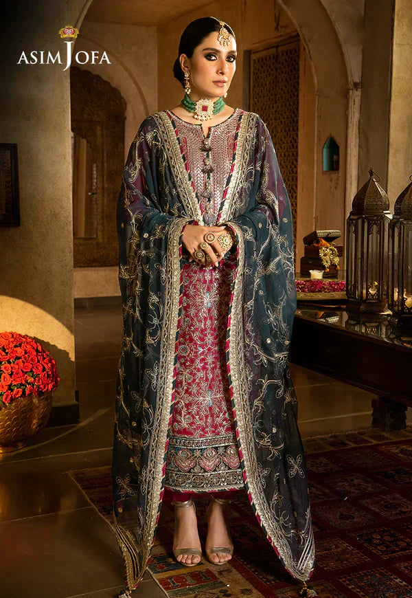 Asim Jofa | Velvet Festive 23 | AJVF-06 -  Asim Jofa Formal - Original Designer Dress - House of Maryam