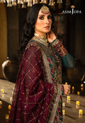 Asim Jofa | Velvet Festive 23 | AJVF-09 -  Asim Jofa Formal - Original Designer Dress - House of Maryam