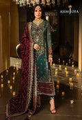 Asim Jofa | Velvet Festive 23 | AJVF-09 -  Asim Jofa Formal - Original Designer Dress - House of Maryam