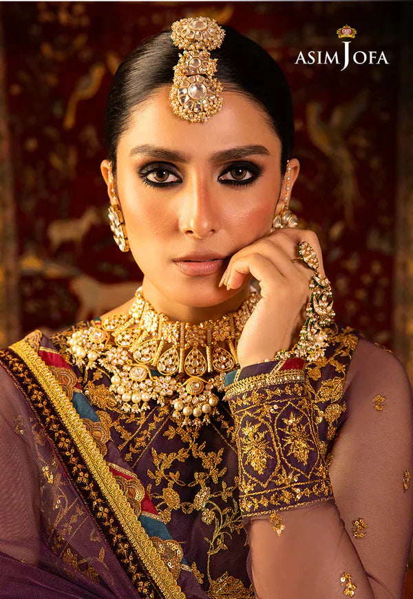 Asim Jofa | Velvet Festive 23 | AJVF-03 -  Asim Jofa Formal - Original Designer Dress - House of Maryam
