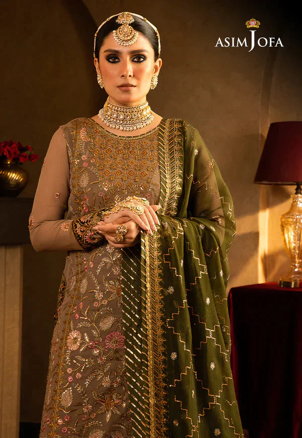 Asim Jofa | Velvet Festive 23 | AJVF-05 -  Asim Jofa Formal - Original Designer Dress - House of Maryam