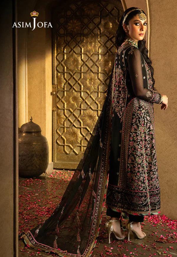 Asim Jofa | Velvet Festive 23 | AJVF-01 -  Asim Jofa Formal - Original Designer Dress - House of Maryam