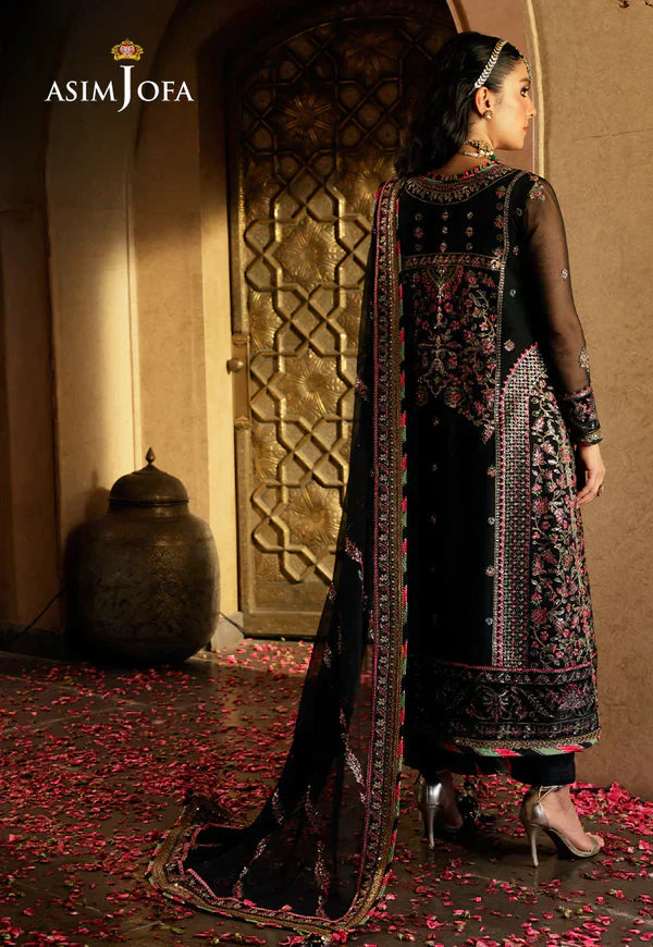 Asim Jofa | Velvet Festive 23 | AJVF-01 -  Asim Jofa Formal - Original Designer Dress - House of Maryam