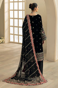 Gulaal | Celeste Velvet 24 | Raven -  Gulaal Ladies Clothes - Original Designer Dress - House of Maryam