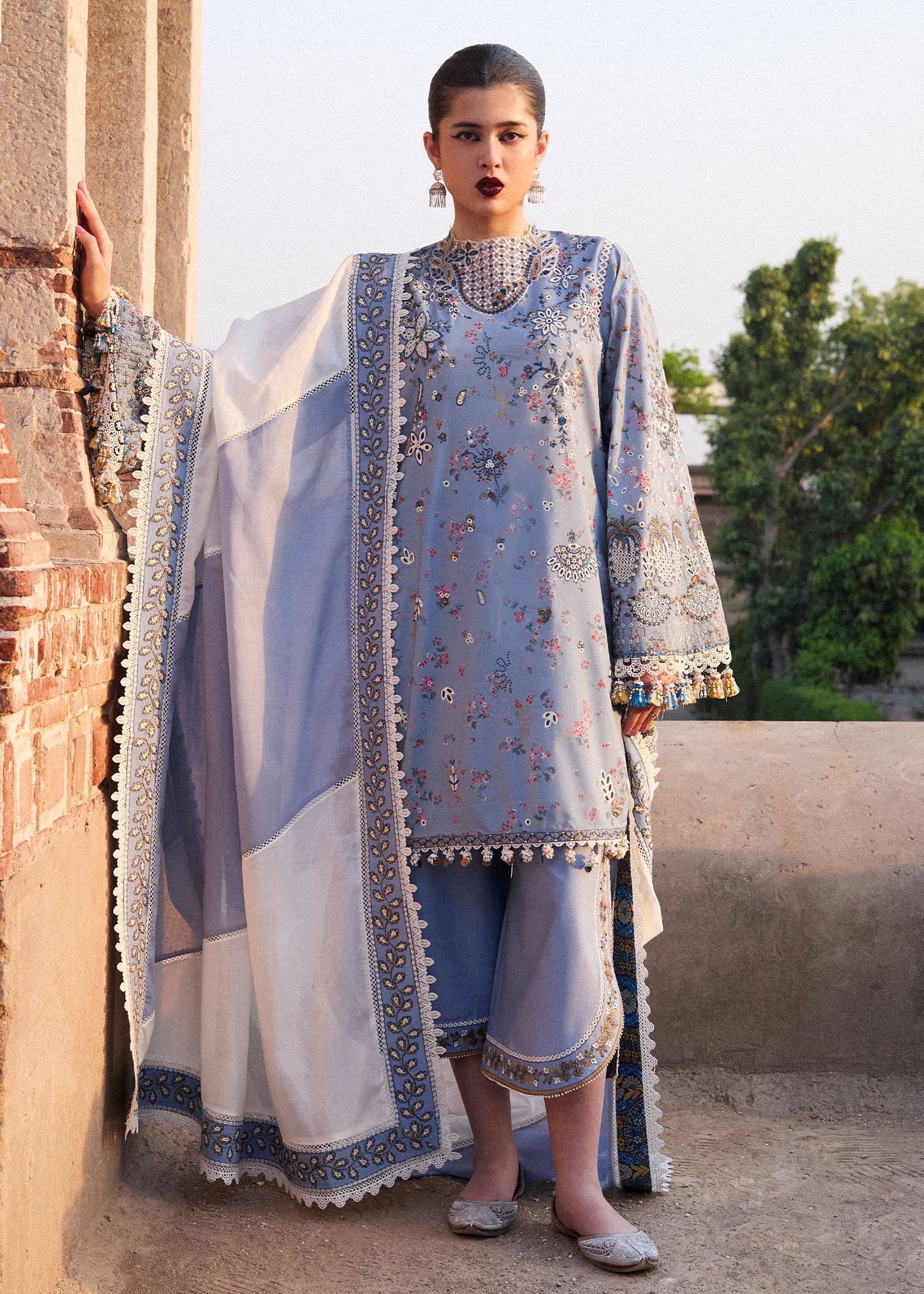 Hussain Rehar | Nirmal SS 25 | Fira -  Hussain Rehar Ladies Clothes - Original Designer Dress - House of Maryam