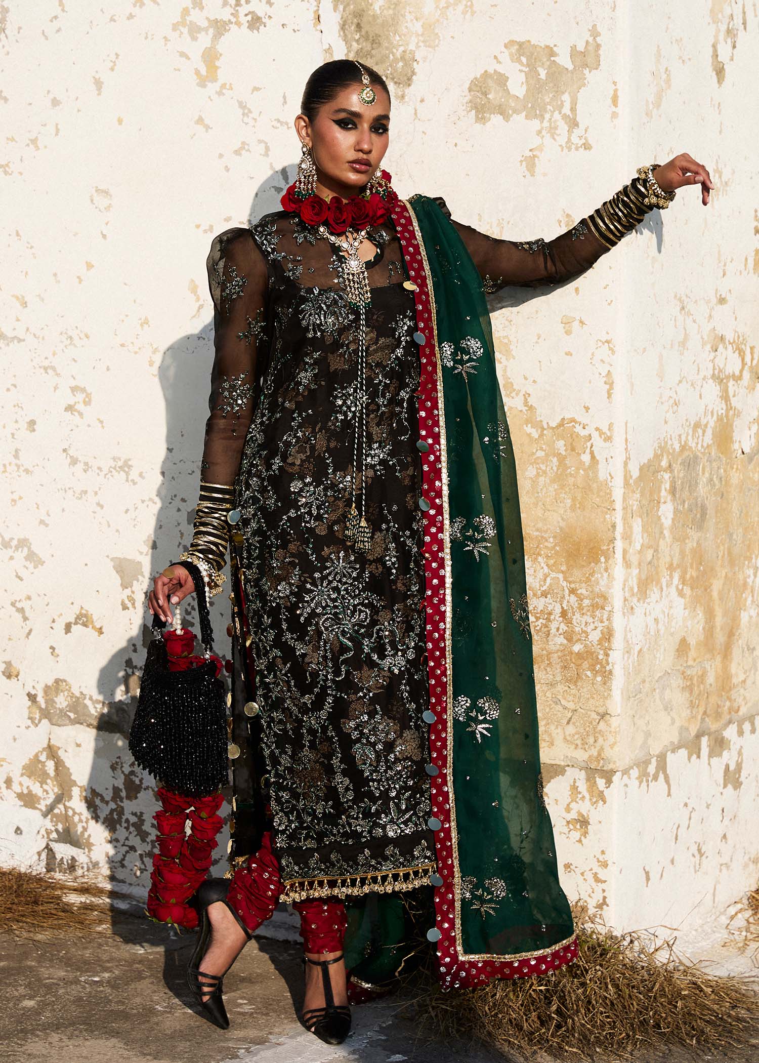 Hussain Rehar | Darlings Festive 25 | Shama -  Hussain Rehar Ladies Clothes - Original Designer Dress - House of Maryam