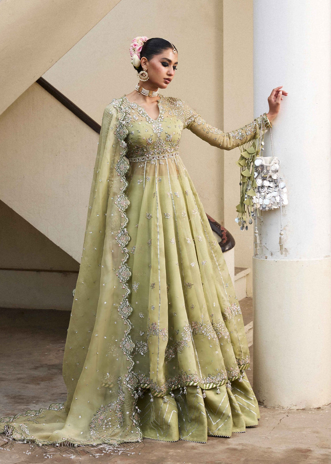Hussain Rehar | Darlings Festive 25 | Tahiri -  Hussain Rehar Ladies Clothes - Original Designer Dress - House of Maryam