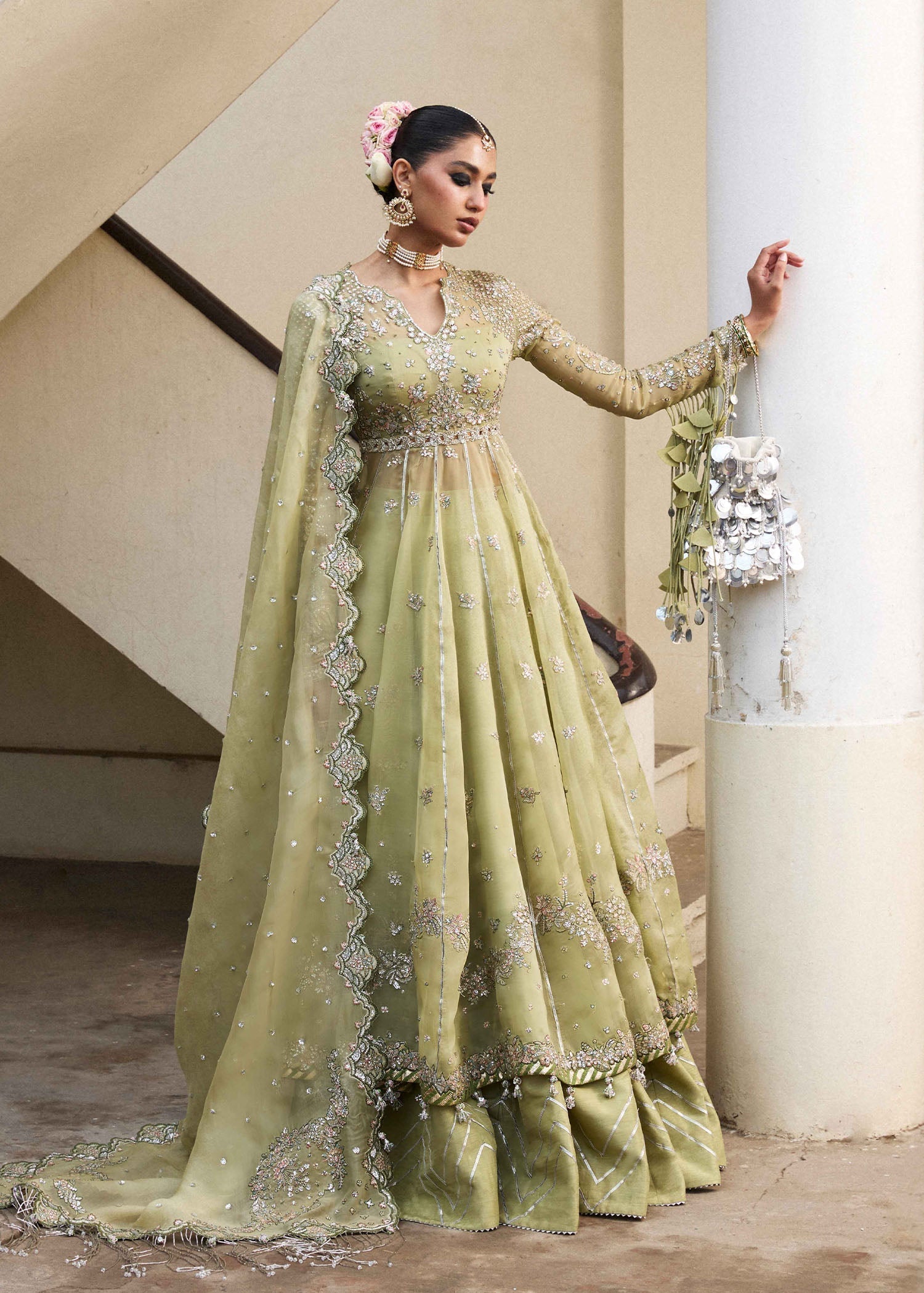 Hussain Rehar | Darlings Festive 25 | Tahiri -  Hussain Rehar Ladies Clothes - Original Designer Dress - House of Maryam