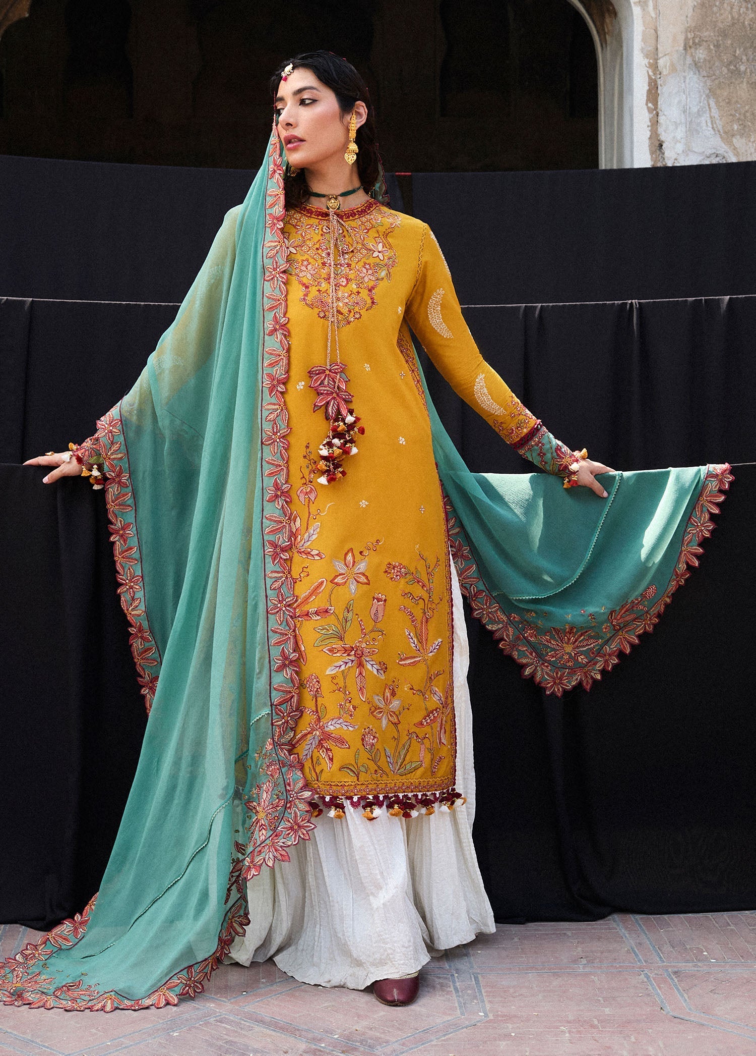 Hussain Rehar | Nirmal SS 25 | Masam -  Hussain Rehar Ladies Clothes - Original Designer Dress - House of Maryam