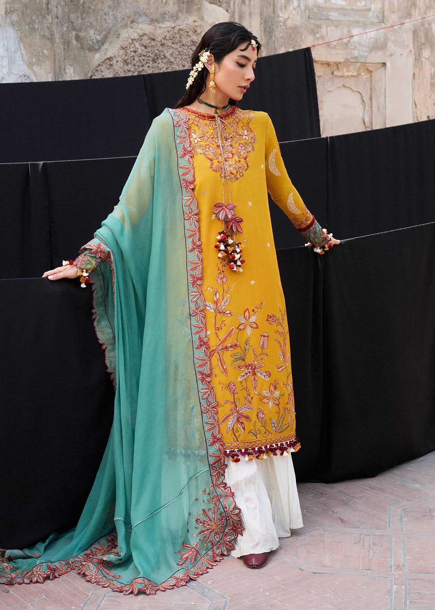 Hussain Rehar | Nirmal SS 25 | Masam -  Hussain Rehar Ladies Clothes - Original Designer Dress - House of Maryam