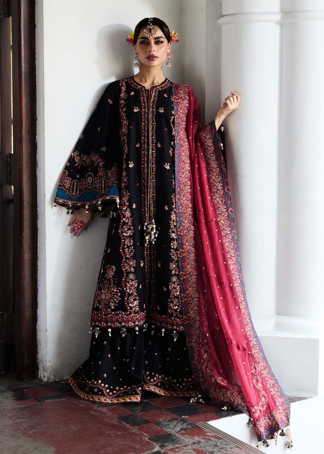 Hussain Rehar | Luxury Lawn 25 | Bliz -  Hussain Rehar Ladies Clothes - Original Designer Dress - House of Maryam