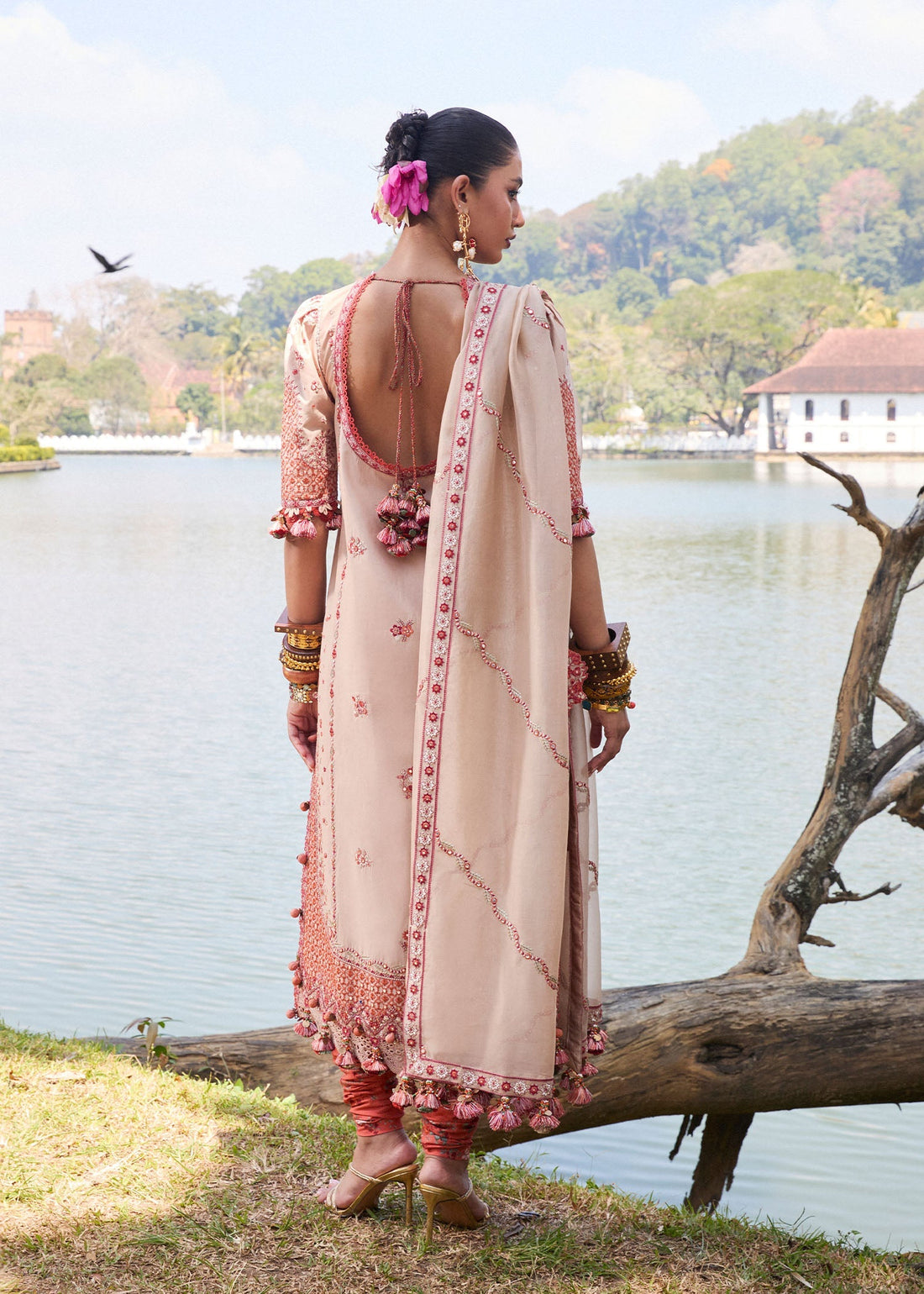 Hussain Rehar | Luxury Lawn 25 | Mari -  Hussain Rehar Ladies Clothes - Original Designer Dress - House of Maryam